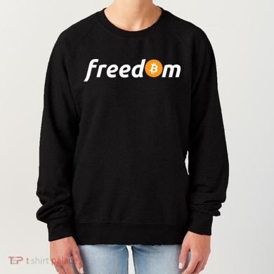 Freedom Bitcoin Crypto Women's Sweatshirt