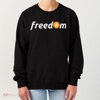 Freedom Bitcoin Crypto Women's Sweatshirt thumb 0