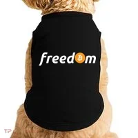 Freedom Bitcoin Crypto Doggie Tank thumb 0