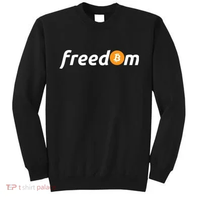 Freedom Bitcoin Crypto Sweatshirt