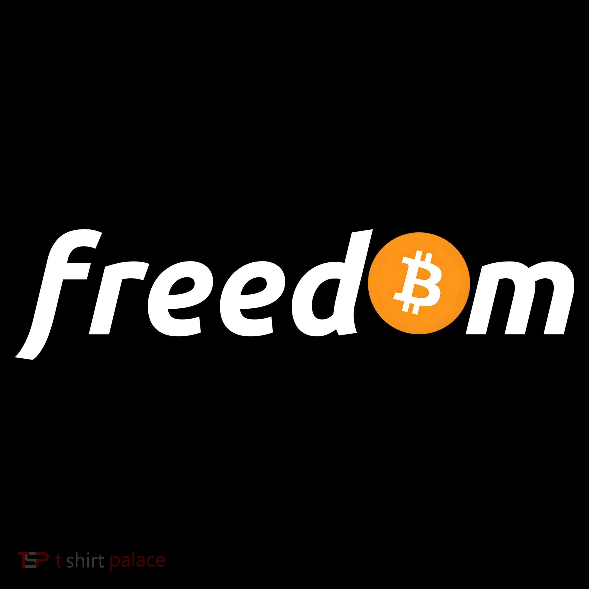 Freedom Bitcoin Crypto Button