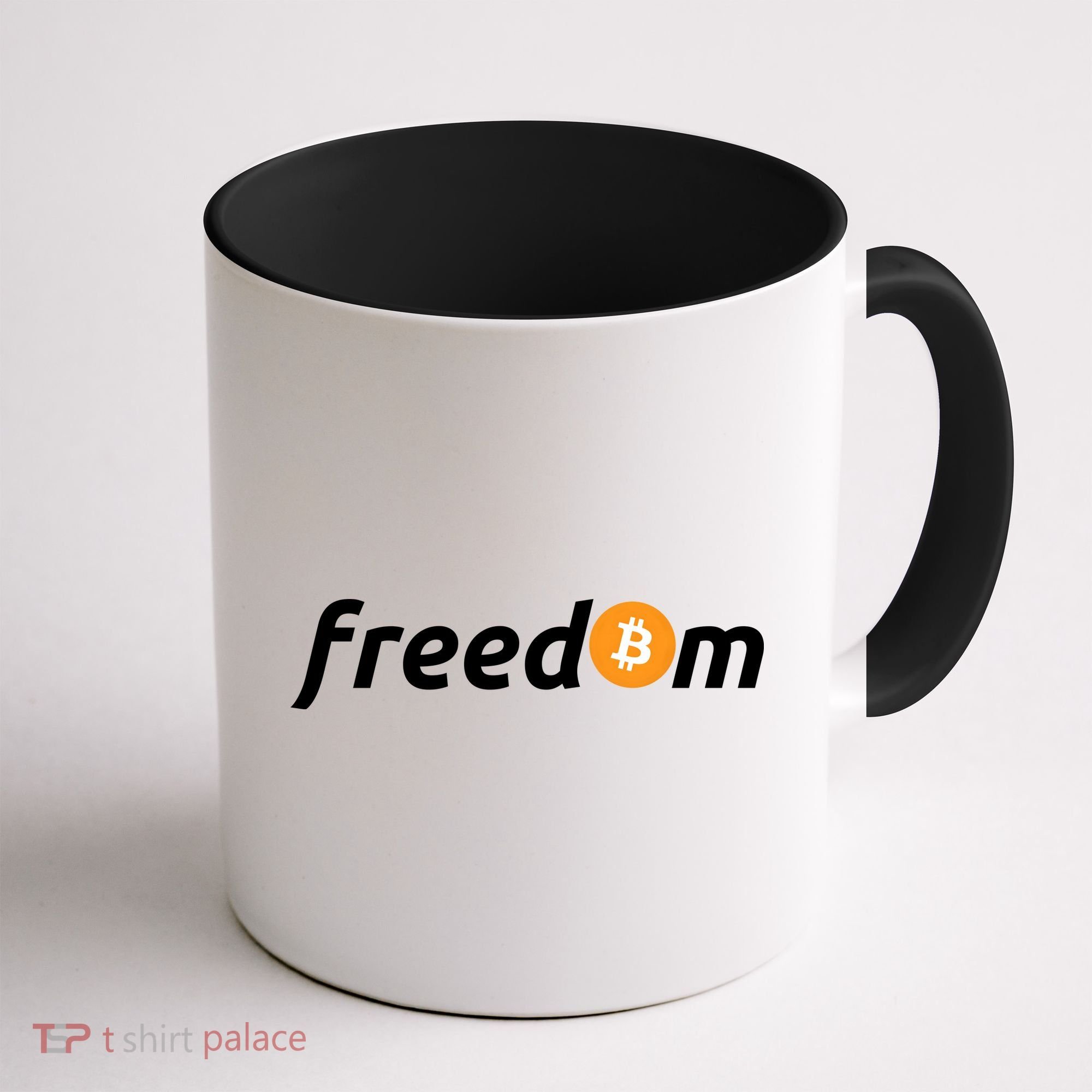 Freedom Bitcoin Crypto Coffee Mug