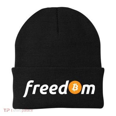 Freedom Bitcoin Crypto Beanie