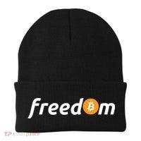 Freedom Bitcoin Crypto Beanie thumb 0
