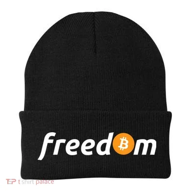 Freedom Bitcoin Crypto Beanie