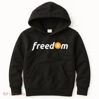 Freedom Bitcoin Crypto Kids Hoodie thumb 0