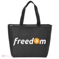 Freedom Bitcoin Crypto Tote Bag thumb 0