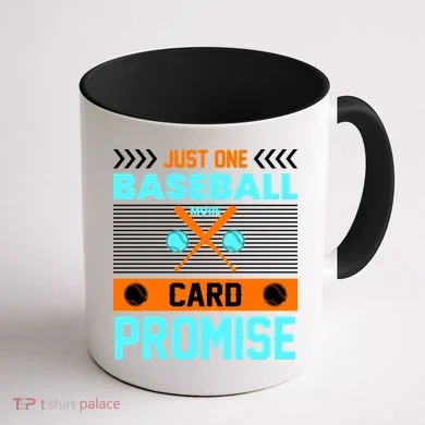 Funny Baseball Card Coffee Mug back
