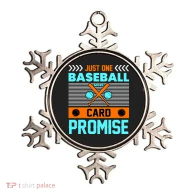 Funny Baseball Card Ornament
