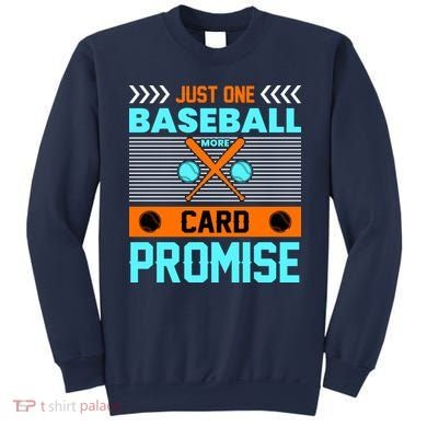 Funny Baseball Card Sweatshirt