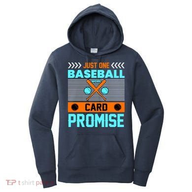 Funny Baseball Card Women's Hoodie