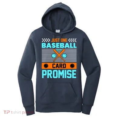 Funny Baseball Card Women's Hoodie