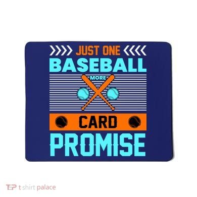 Funny Baseball Card Mousepad