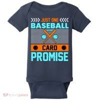 Funny Baseball Card Baby Bodysuit thumb 0
