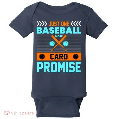 Funny Baseball Card Baby Bodysuit