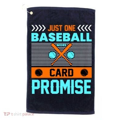 Funny Baseball Card Golf Towel