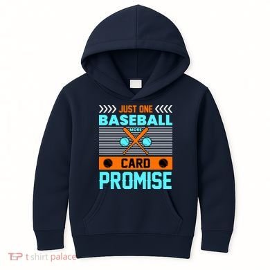 Funny Baseball Card Kids Hoodie