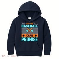 Funny Baseball Card Kids Hoodie thumb 0
