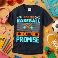 Funny Baseball Card Kids T-Shirt thumb 3