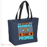 Funny Baseball Card Tote Bag thumb 2