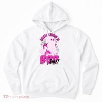 Funny Breast Cancer Is Boo Sheet Halloween Ghost Hoodie thumb 0