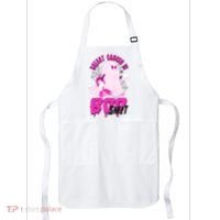 Funny Breast Cancer Is Boo Sheet Halloween Ghost Apron thumb 0