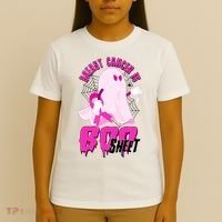 Funny Breast Cancer Is Boo Sheet Halloween Ghost T-Shirt thumb 4