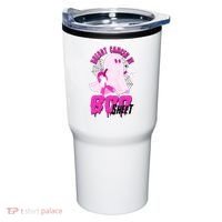 Funny Breast Cancer Is Boo Sheet Halloween Ghost Tumbler thumb 0
