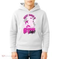 Funny Breast Cancer Is Boo Sheet Halloween Ghost Kids Hoodie thumb 4