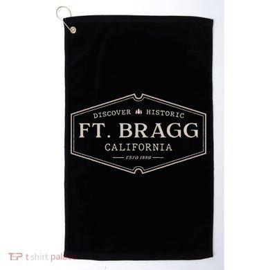 Fort Bragg California Ft. Bragg Ca Historic Golf Towel