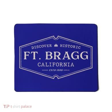 Fort Bragg California Ft. Bragg Ca Historic Mousepad