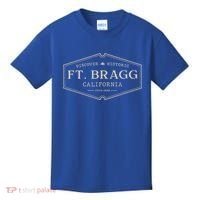 Fort Bragg California Ft. Bragg Ca Historic Kids T-Shirt thumb 0