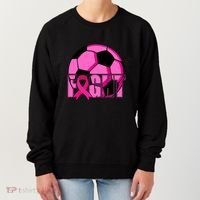 Fight Breast Cancer Soccer Women's Sweatshirt thumb 0
