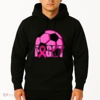 Fight Breast Cancer Soccer Hoodie thumb 2