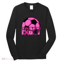 Fight Breast Cancer Soccer Long Sleeve Shirt thumb 0