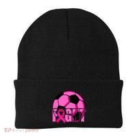 Fight Breast Cancer Soccer Beanie thumb 0