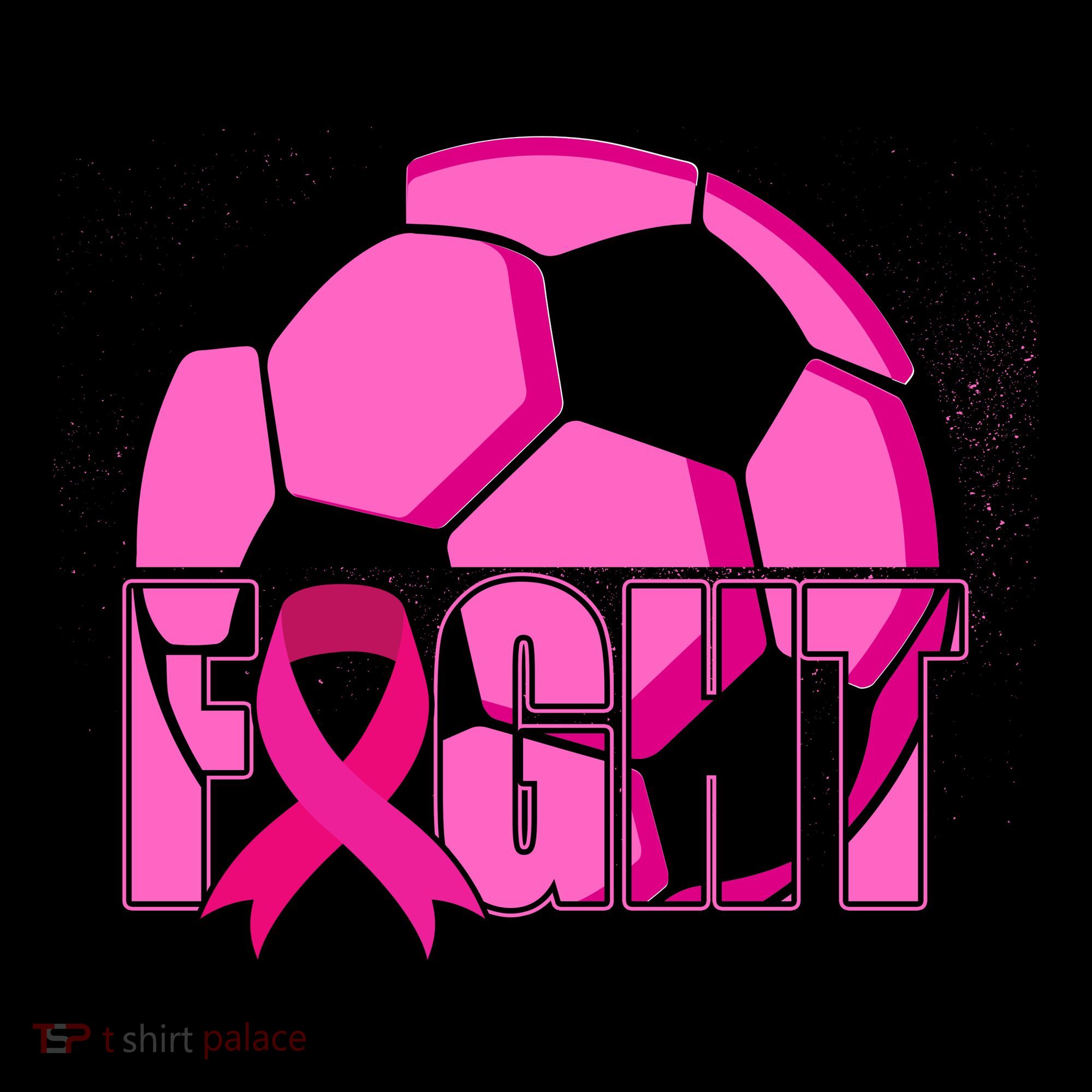 Fight Breast Cancer Soccer Women's Hoodie
