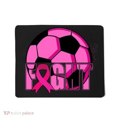 Fight Breast Cancer Soccer Mousepad