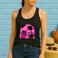 Fight Breast Cancer Soccer Women's Tank Top thumb 2