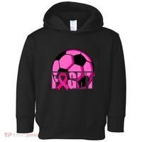 Fight Breast Cancer Soccer Toddler Hoodie thumb 0