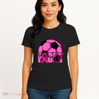 Fight Breast Cancer Soccer Women's T-Shirt thumb 4