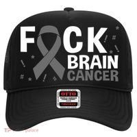 Fuck Brain Cancer Brain Tumor Gray Ribbon Gift Hat thumb 0