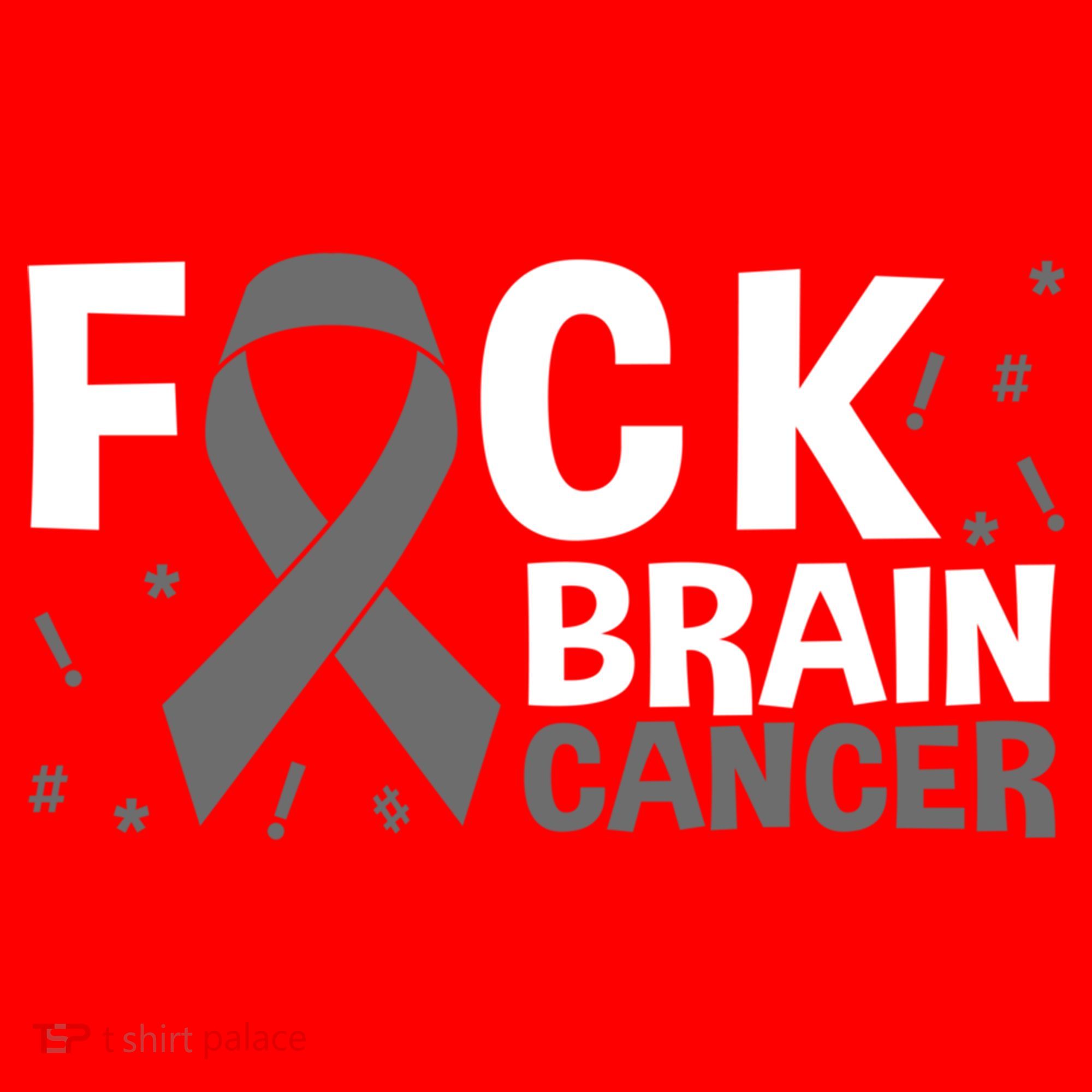 Fuck Brain Cancer Brain Tumor Gray Ribbon Gift Santa Hat