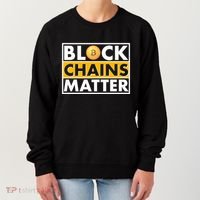 Funny Block Chains Matter Meme Women's Sweatshirt thumb 0