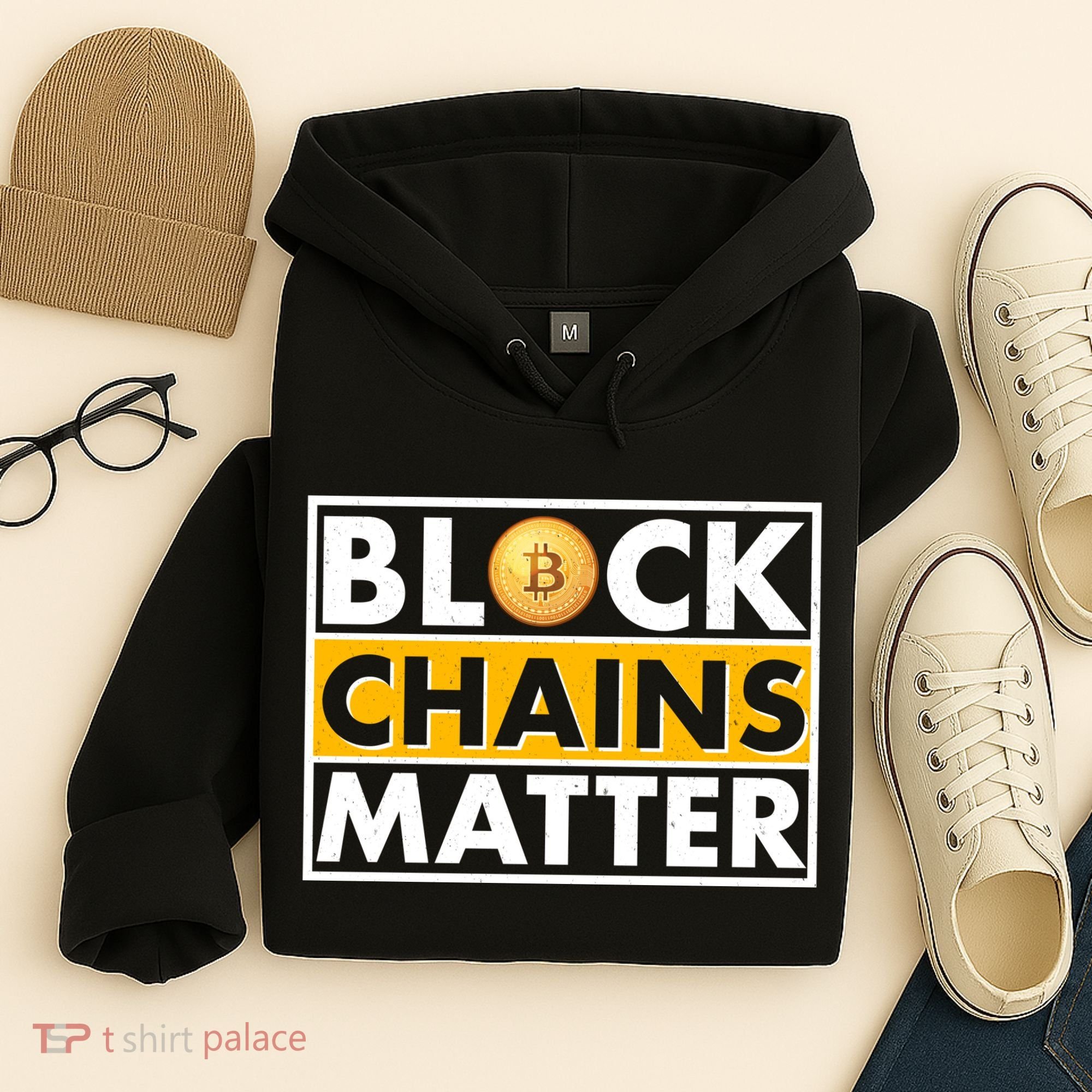 Funny Block Chains Matter Meme Hoodie