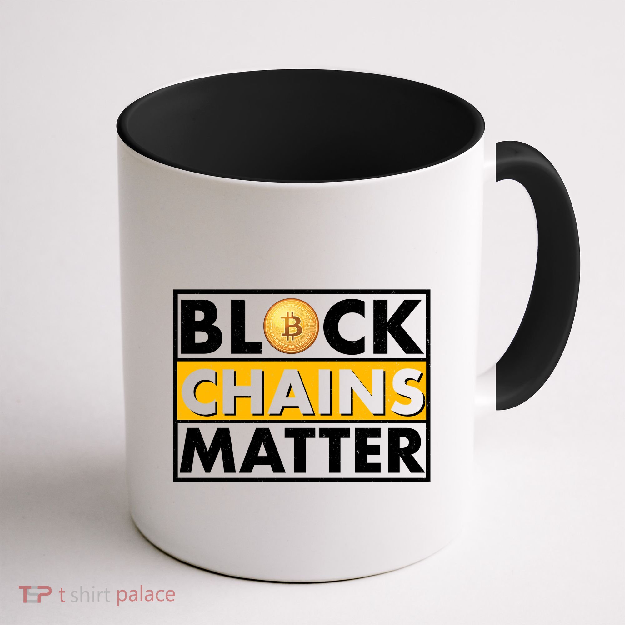 Funny Block Chains Matter Meme Coffee Mug