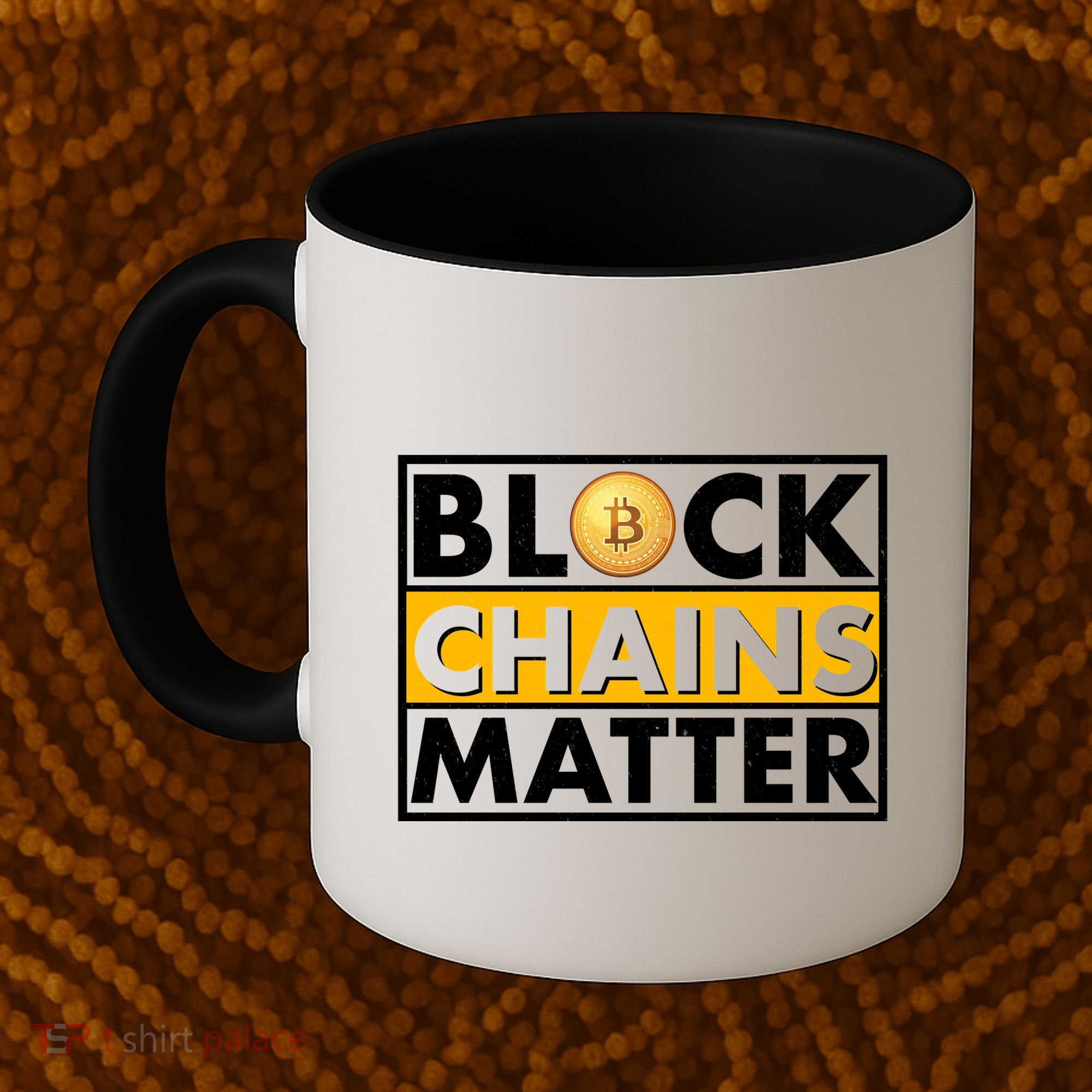 Funny Block Chains Matter Meme Coffee Mug