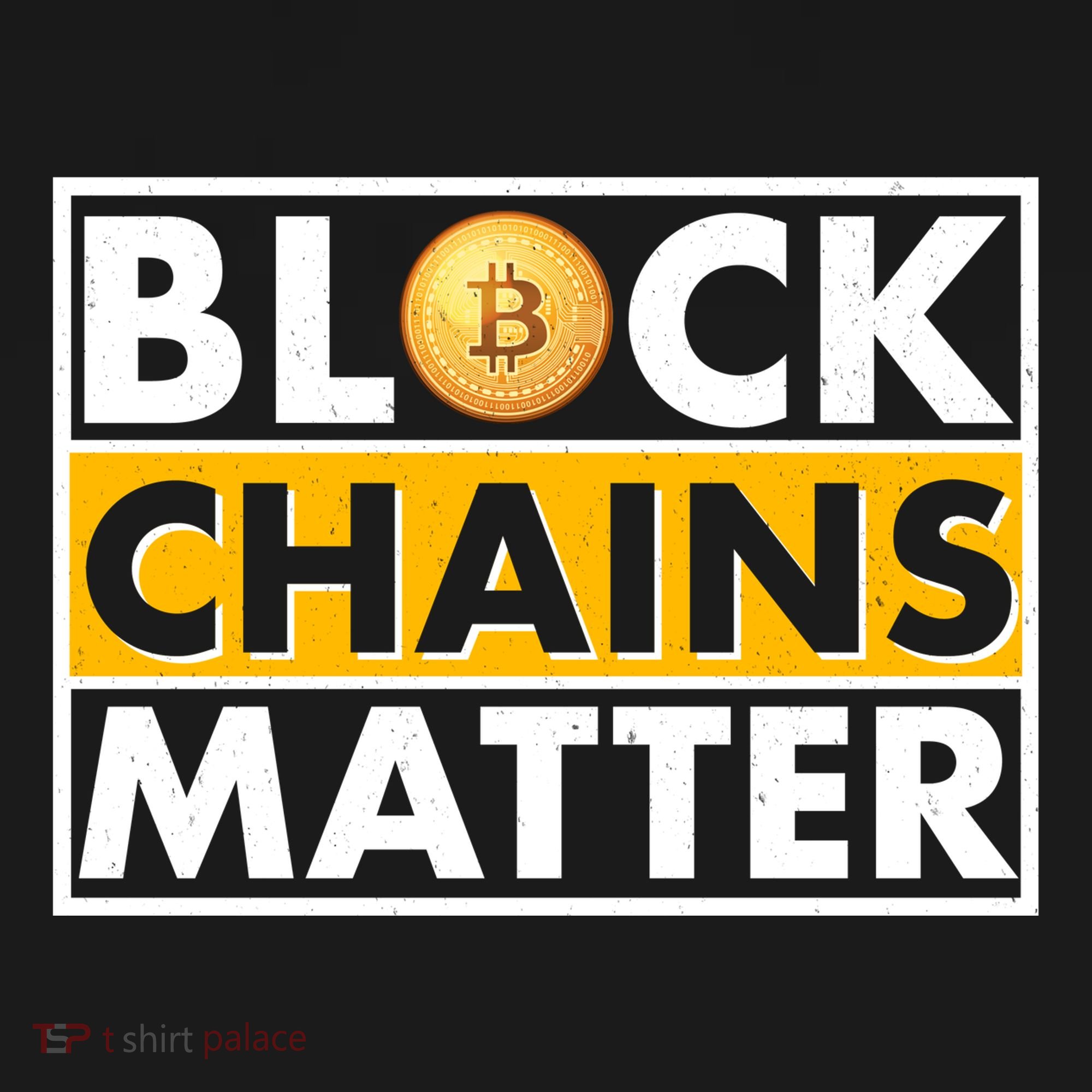 Funny Block Chains Matter Meme Ornament