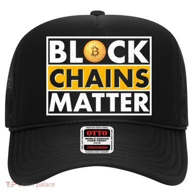 Funny Block Chains Matter Meme Hat