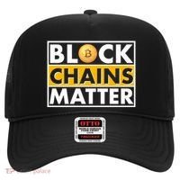 Funny Block Chains Matter Meme Hat thumb 0